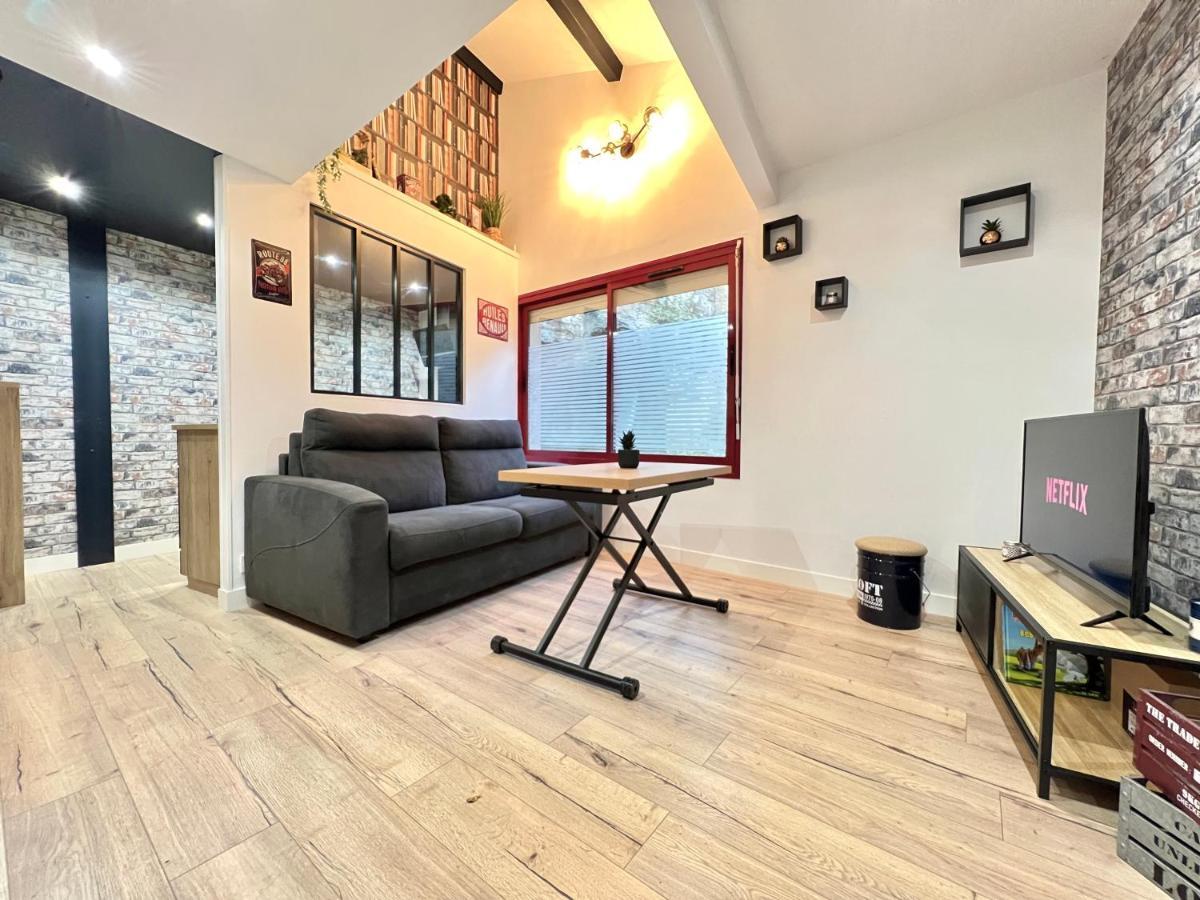Le Loft ~ A 4 Min De La Gare, Fibre + Parking Prive Villa Poitiers Exterior photo